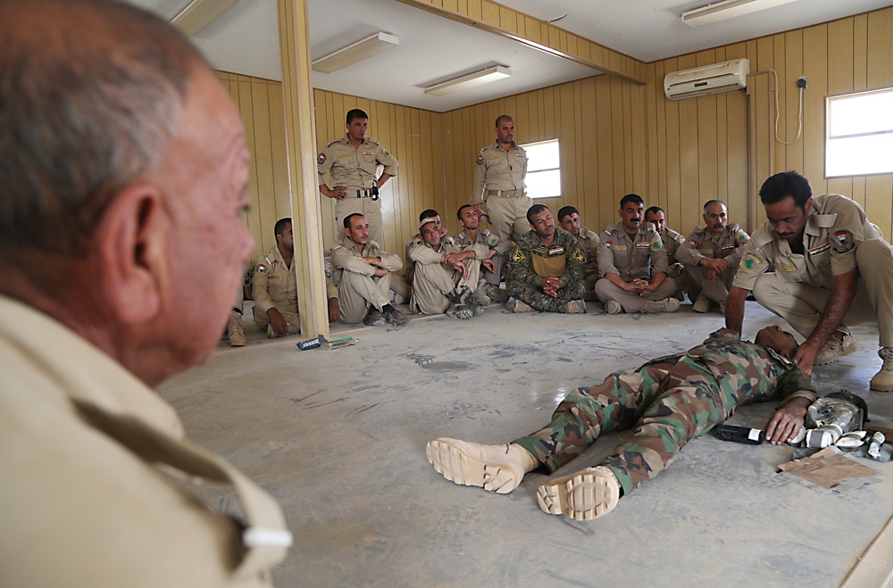 Border Guard Police conduct medical training