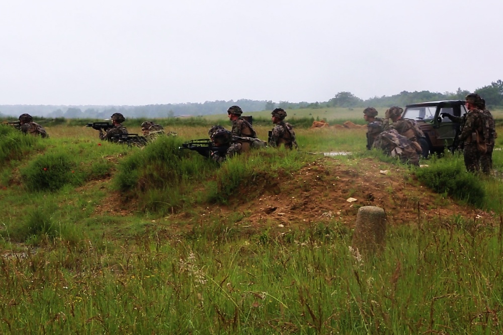 SPMAGTF-CR-AF Charlie Co executes a Platoon Offensive Attack