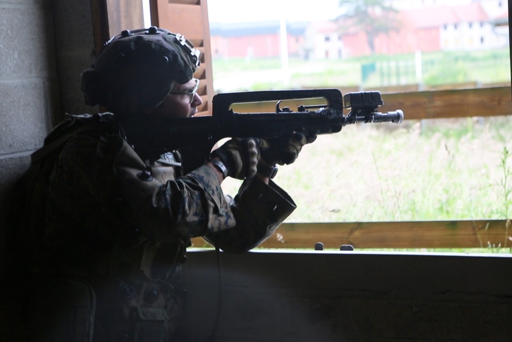 SPMAGTF-CR-AF Charlie Co executes a Platoon Offensive Attack