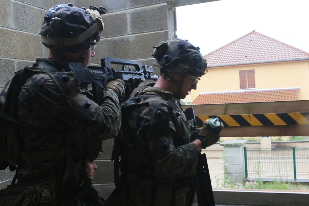 SPMAGTF-CR-AF Charlie Co executes a Platoon Offensive Attack