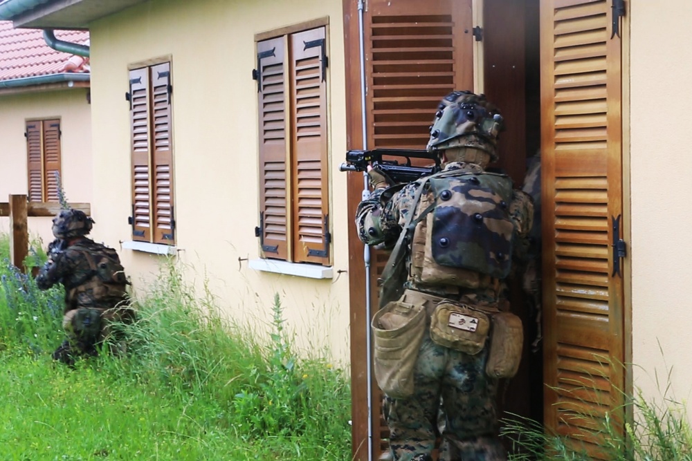 SPMAGTF-CR-AF Charlie Co executes a Platoon Offensive Attack