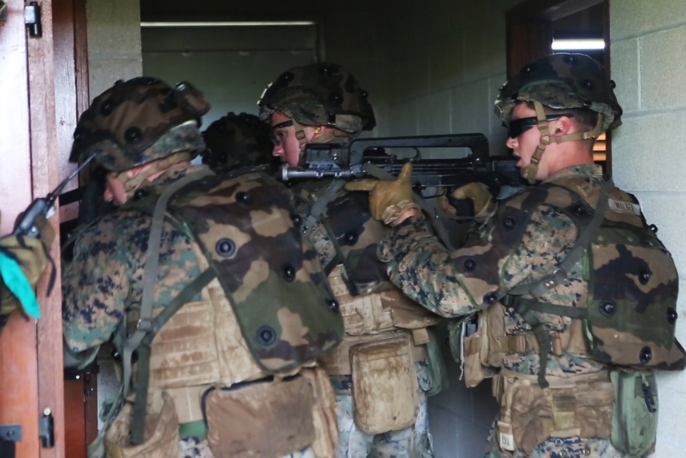 SPMAGTF-CR-AF Charlie Co executes a Platoon Offensive Attack