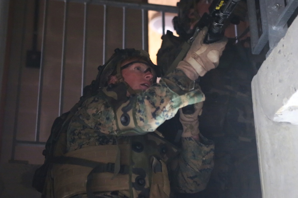 SPMAGTF-CR-AF Charlie Co executes a Platoon Offensive Attack