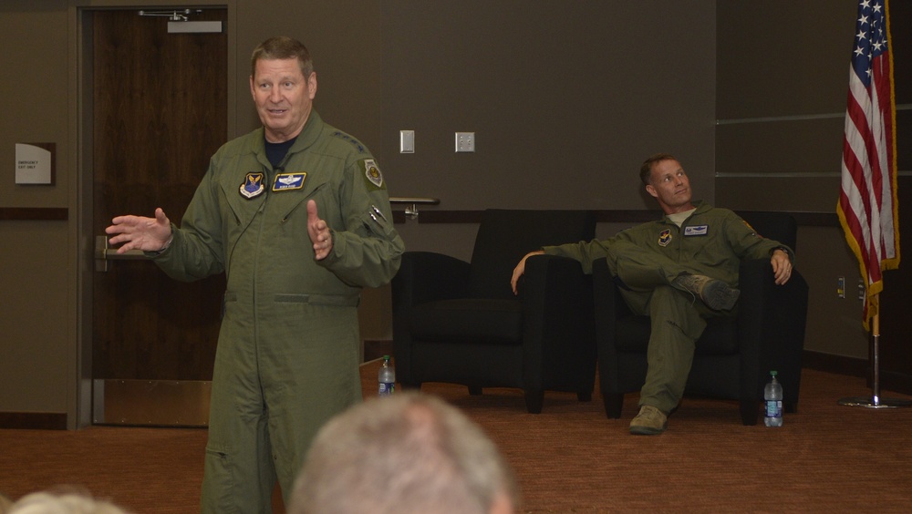 Gen. Rand presides over Col. Bailey's retirement