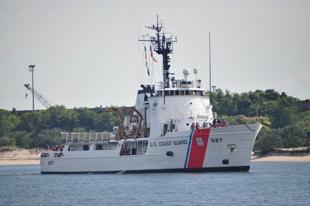 Coast Guard Cutter Vigorous returns home