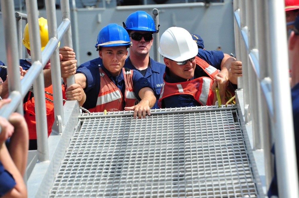 Coast Guard Cutter Vigorous returns home