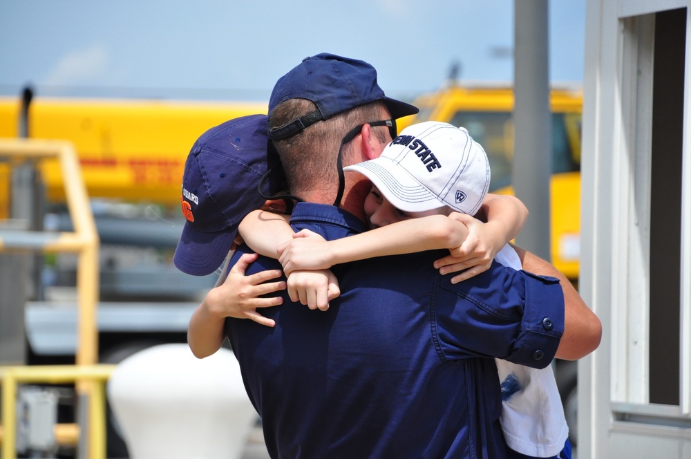 Coast Guard Cutter Vigorous returns home