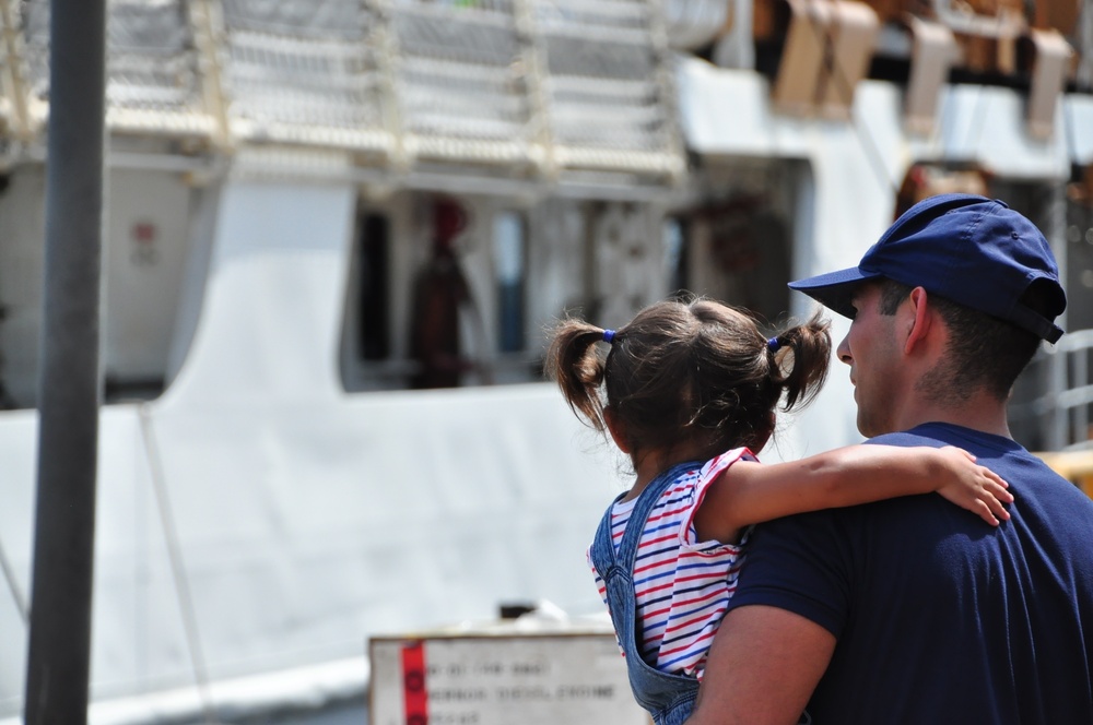 Coast Guard Cutter Vigorous returns home