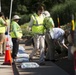 The National Association of Landscape Professions volunteer in Arlington National Cemetery