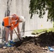 The National Association of Landscape Professions volunteer in Arlington National Cemetery