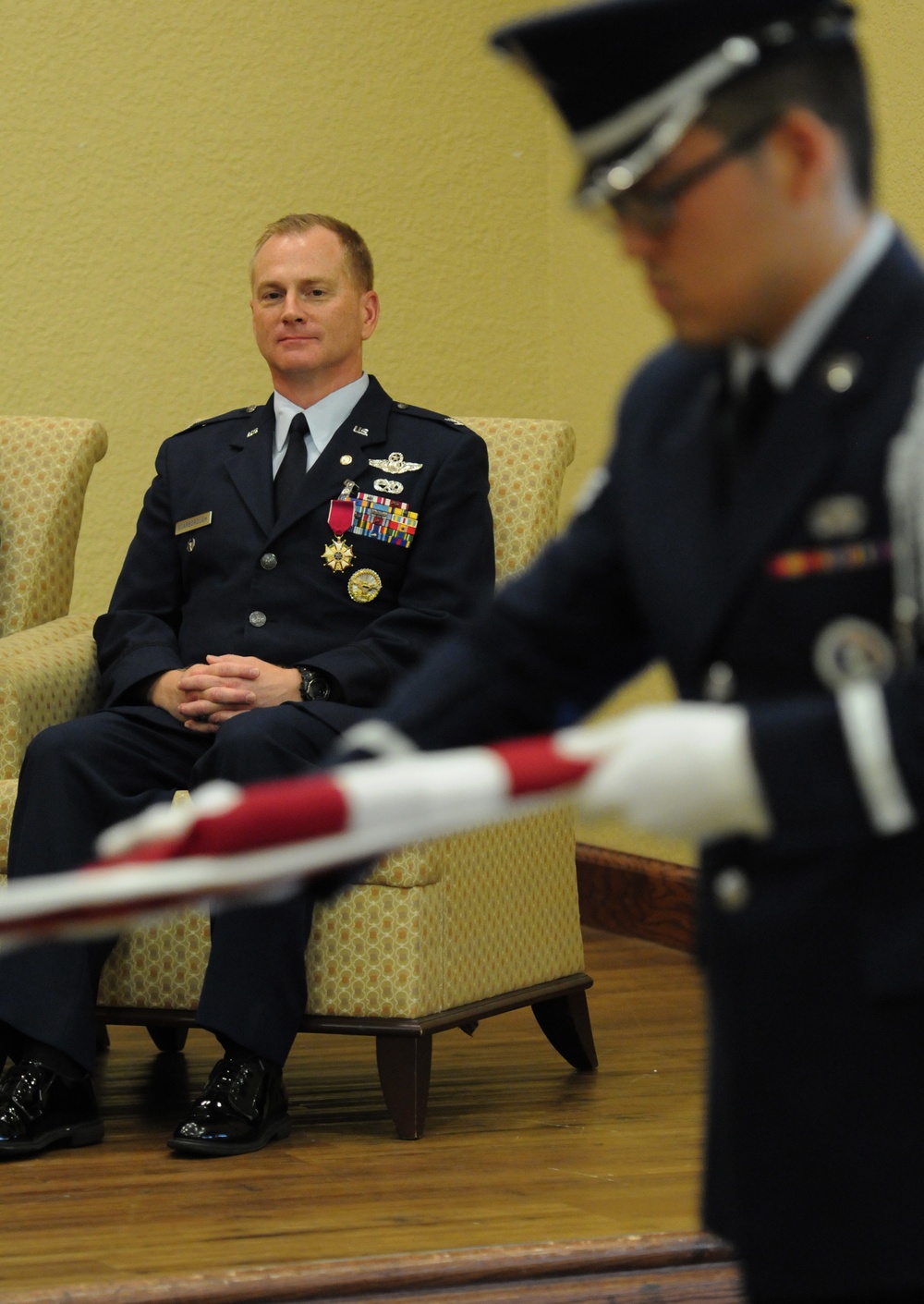 81st Training Wing vice commander retires