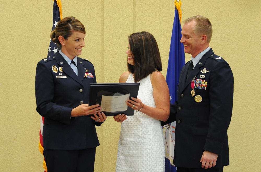 81st Training Wing vice commander retires