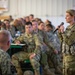 Brigadier General Lee Gray conducts warm start brief at WAREX 86-16-03