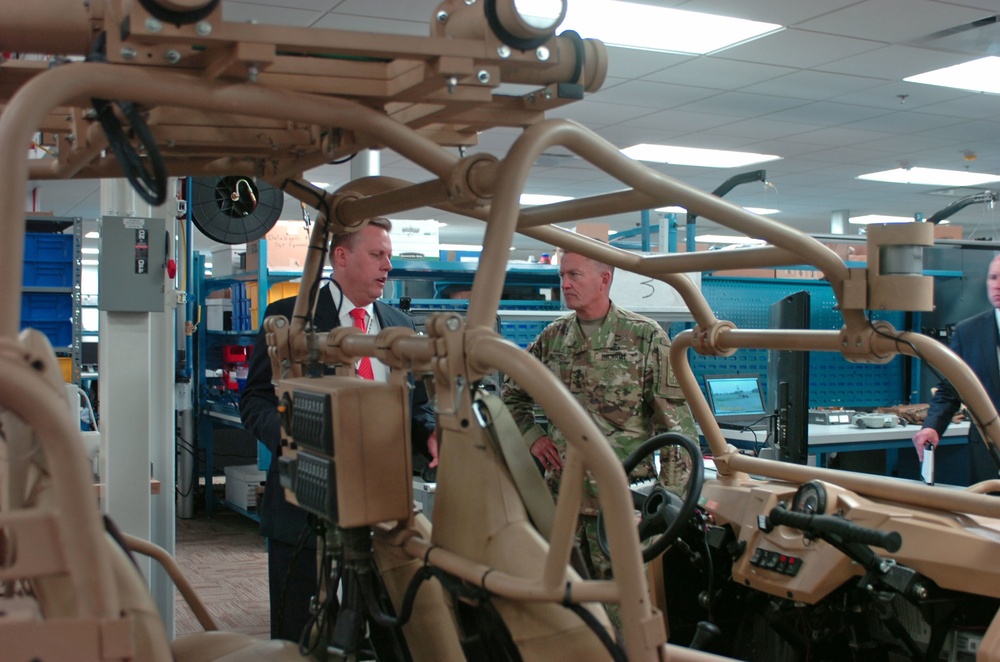 Vice Chief of Staff Army Gen. Allyn visits U.S. Tank Automotive Research, Development and Engineering Center