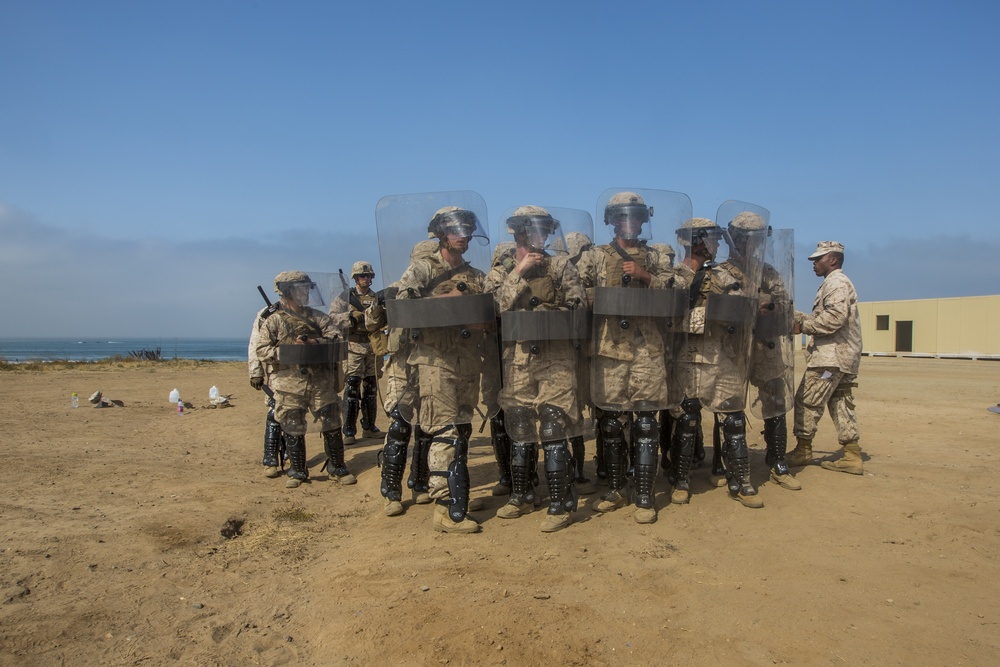 Koa Moana Marines conduct non-leathal weapons training