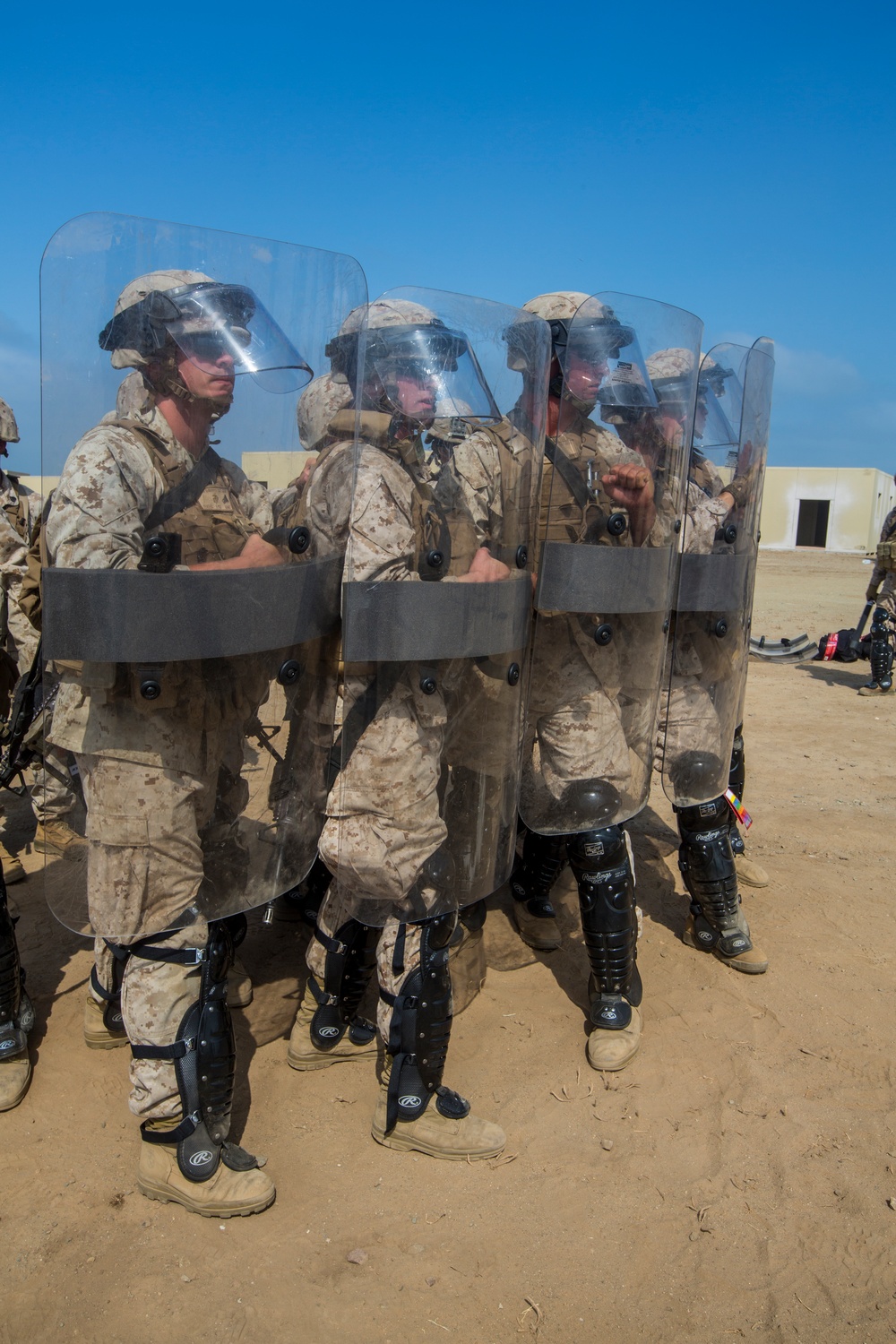 Koa Moana Marines conduct non-leathal weapons training