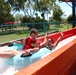 Marines volunteer with special needs campers in Australia