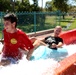 Marines volunteer with special needs campers in Australia