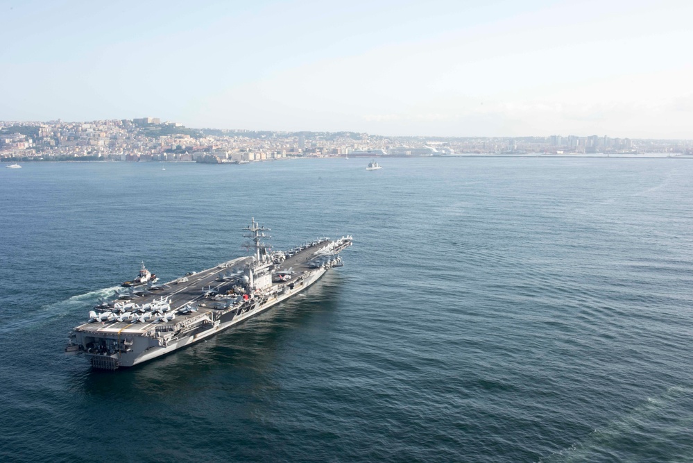 USS Dwight D. Eisenhower deployment