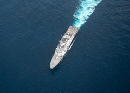 USS Freedom (LCS 1) departs for RIMPAC 2016