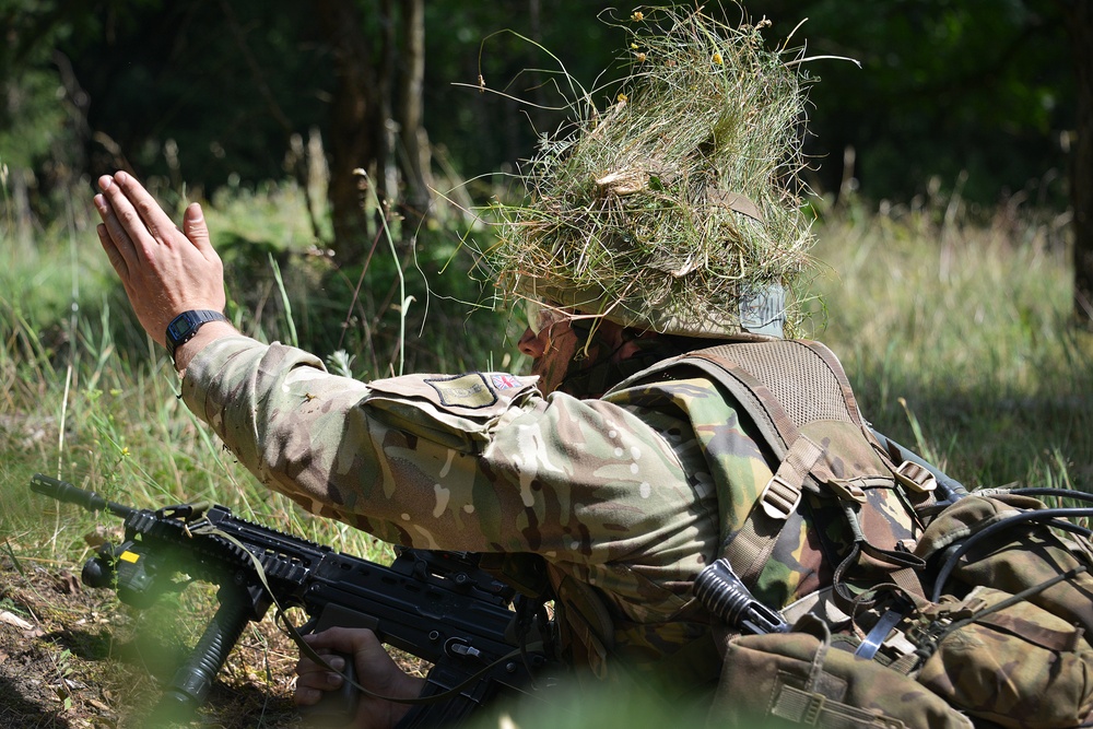 Royal Military Academy Sandhurst Exercise Dynamic Victory