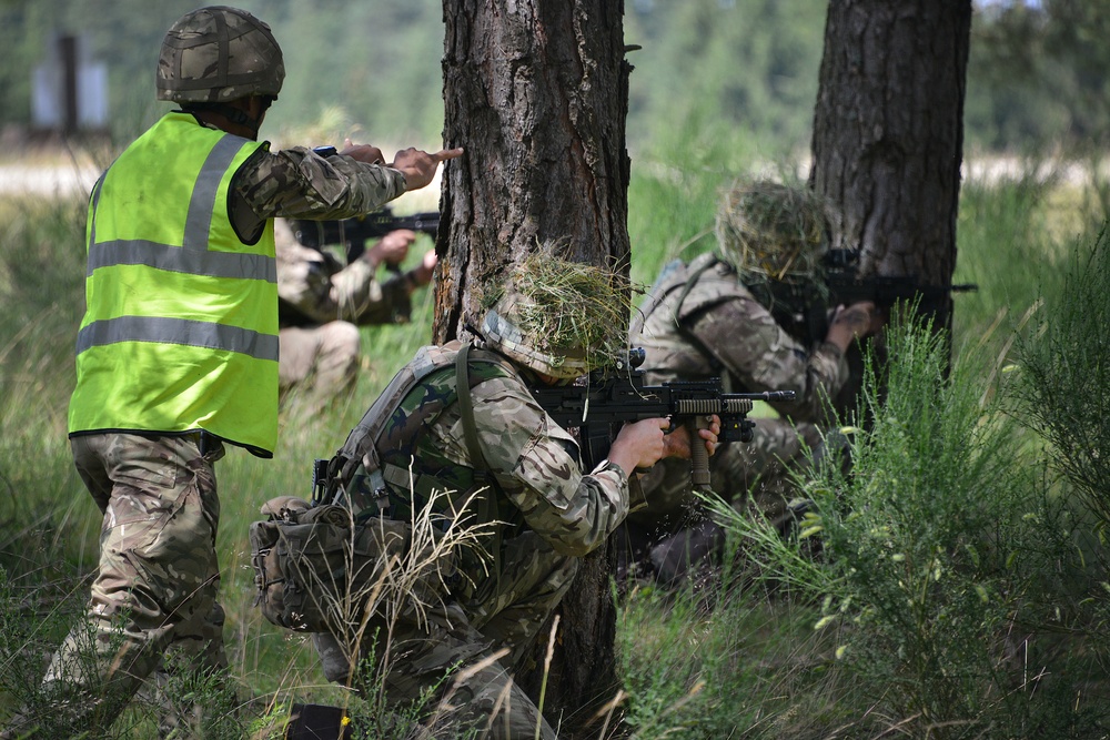 Royal Military Academy Sandhurst Exercise Dynamic Victory