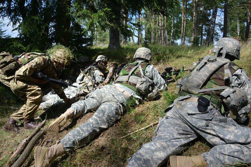 Royal Military Academy Sandhurst Exercise Dynamic Victory