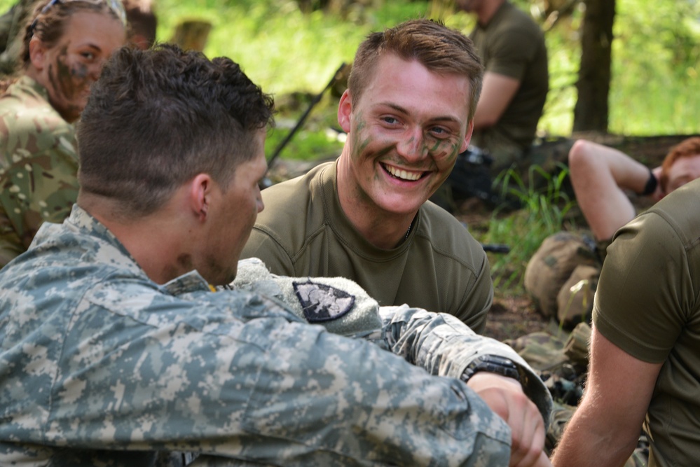 Royal Military Academy Sandhurst Exercise Dynamic Victory