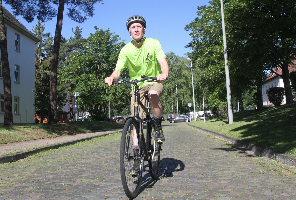 Army Reserve Soldier to ‘Bike for STEM’