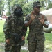 Marines participate in CBRN class.