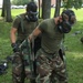 Marines participate in CBRN class.