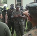 Marines participate in CBRN class.