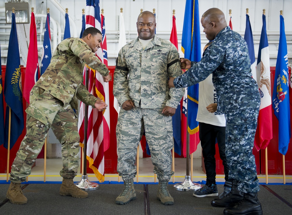 Twin reenlistment/promotion