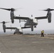 22nd MEU Marines and Moroccan forces launch from Wasp in Ospreys