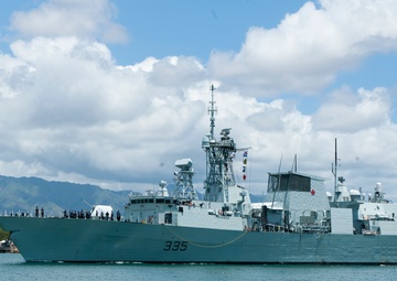 Multinational Ships Depart for RIMPAC 16