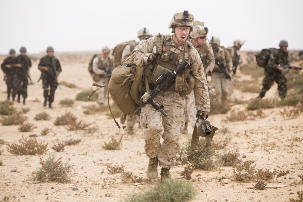 22nd MEU Marines and Moroccan Forces participate in African Sea Lion Training Exercise