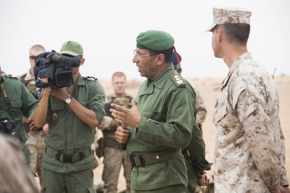 22nd MEU Marines and Moroccan Forces participate in African Sea Lion Training Exercise