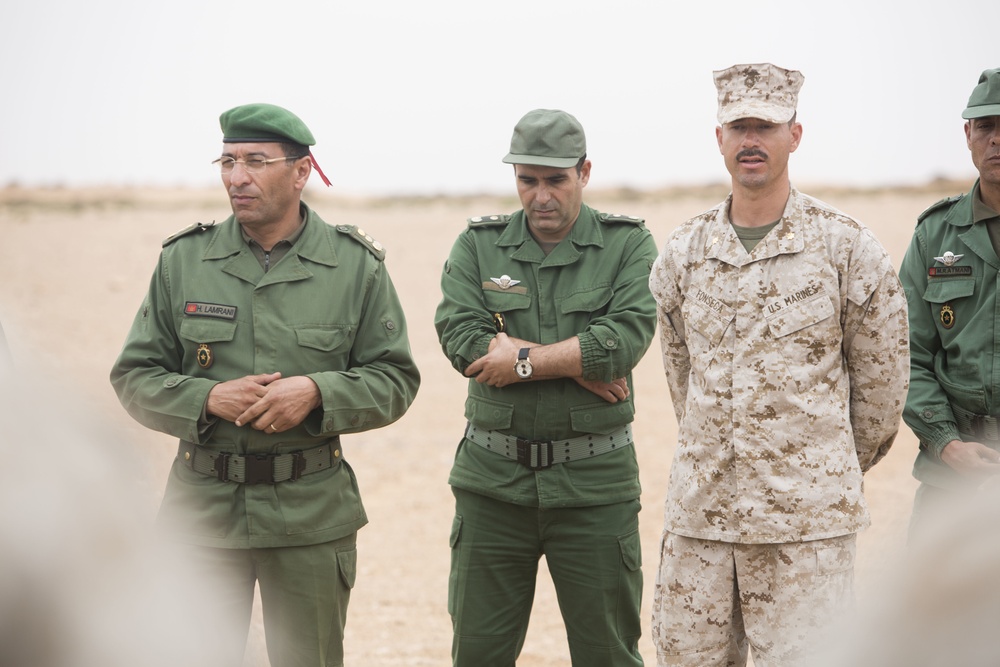 22nd MEU Marines and Moroccan Forces participate in African Sea Lion Training Exercise