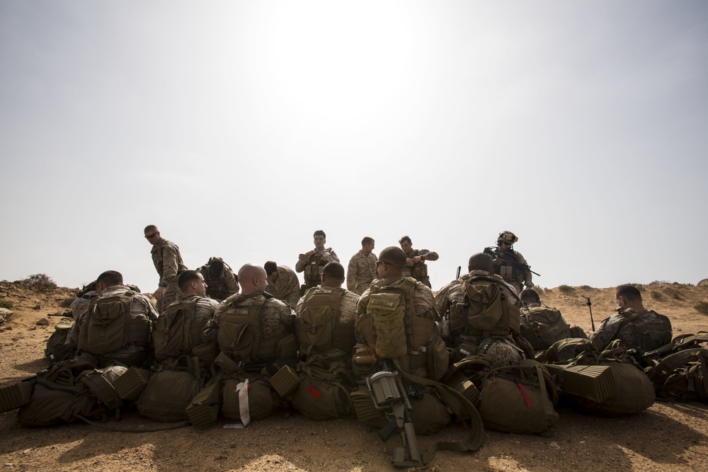 22nd MEU Marines and Moroccan Forces participate in African Sea Lion Training Exercise