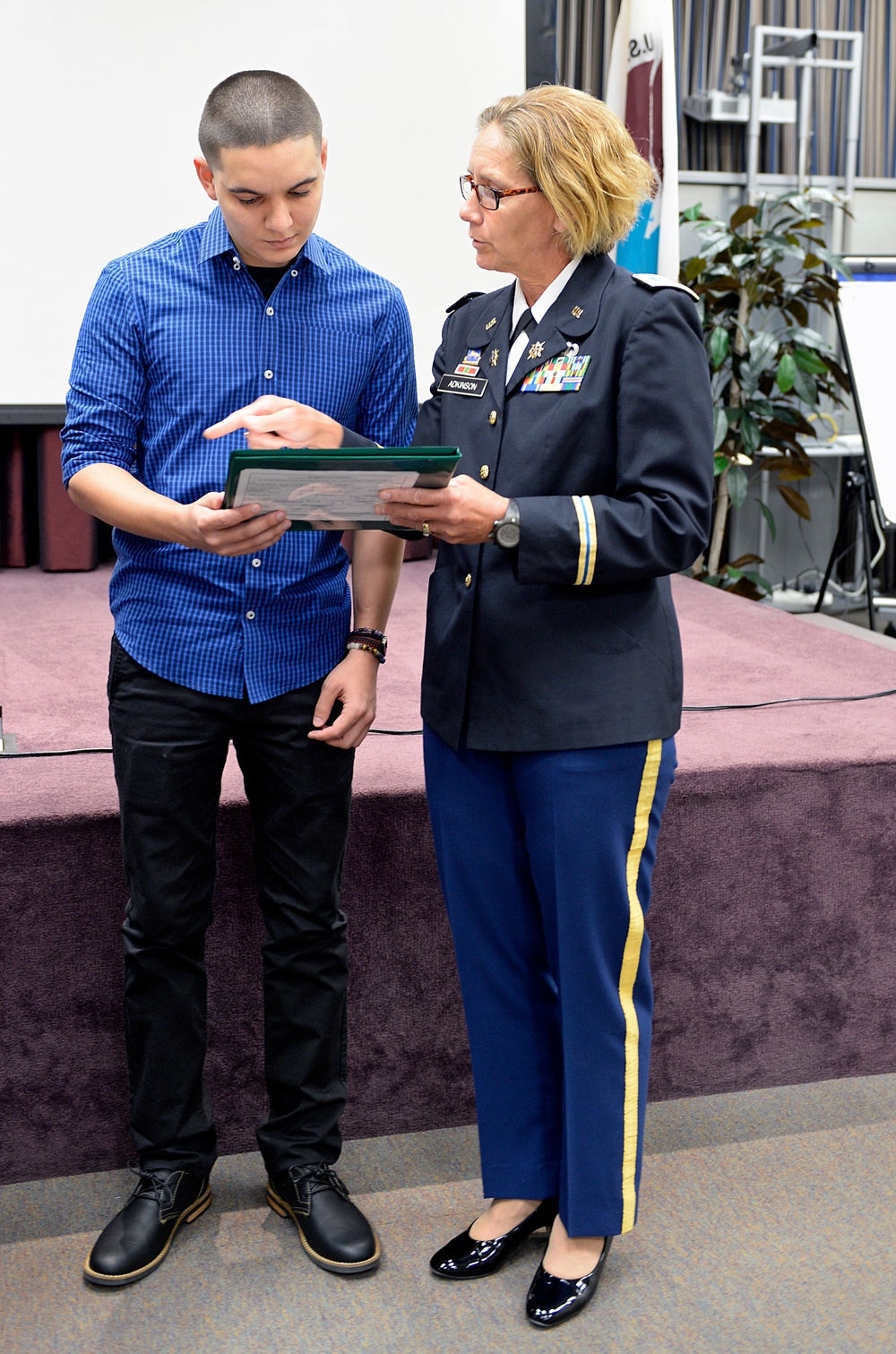 1st Sgt. Quiñones posthumous Legion of Merit