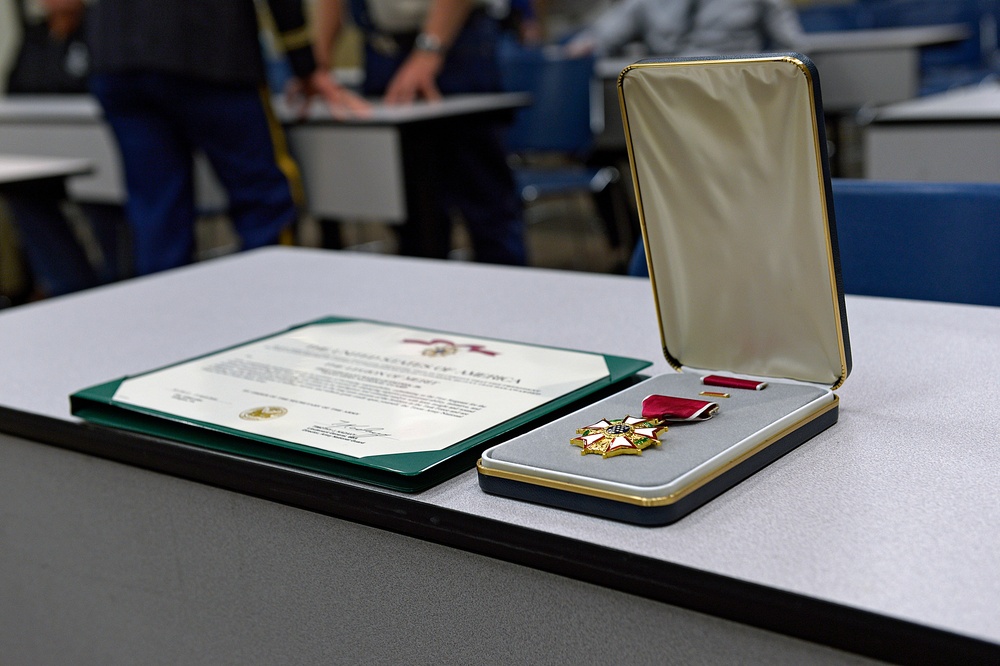 1st Sgt. Quiñones posthumous Legion of Merit