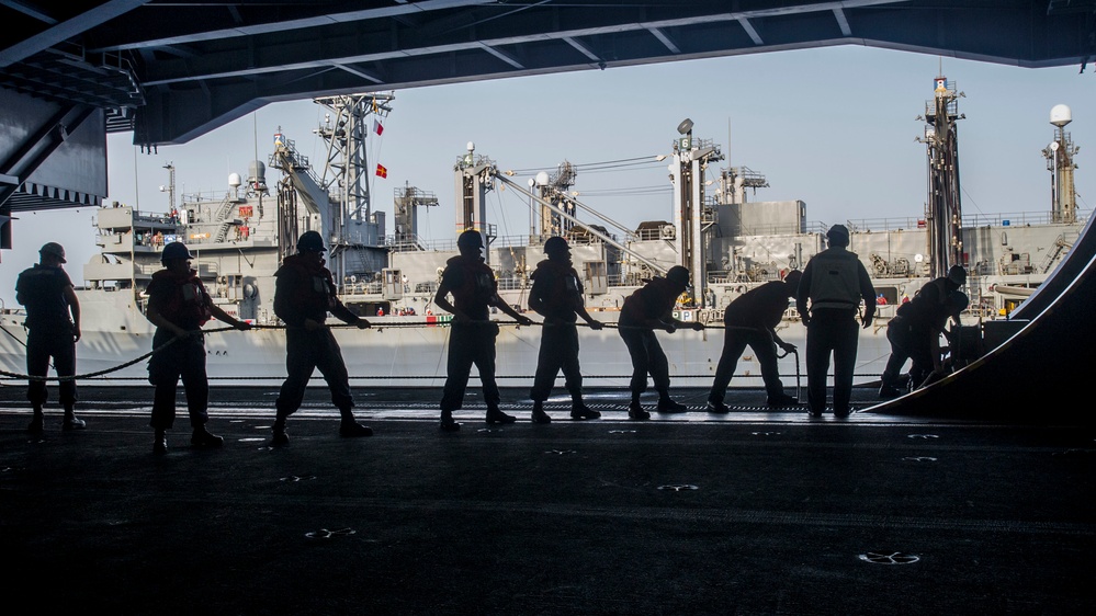 USS Dwight D. Eisenhower Deployment