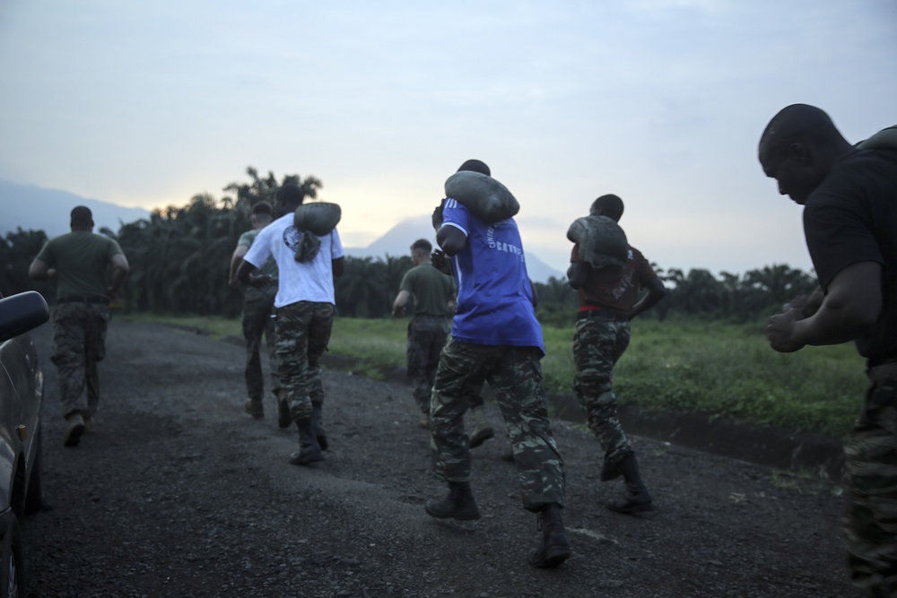 SPMAGTF-CR-AF Marines train FORFUMAPCO