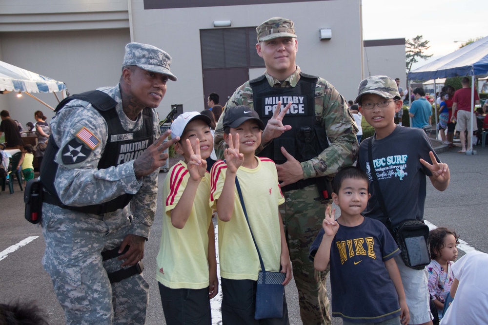 Celebrities in uniform