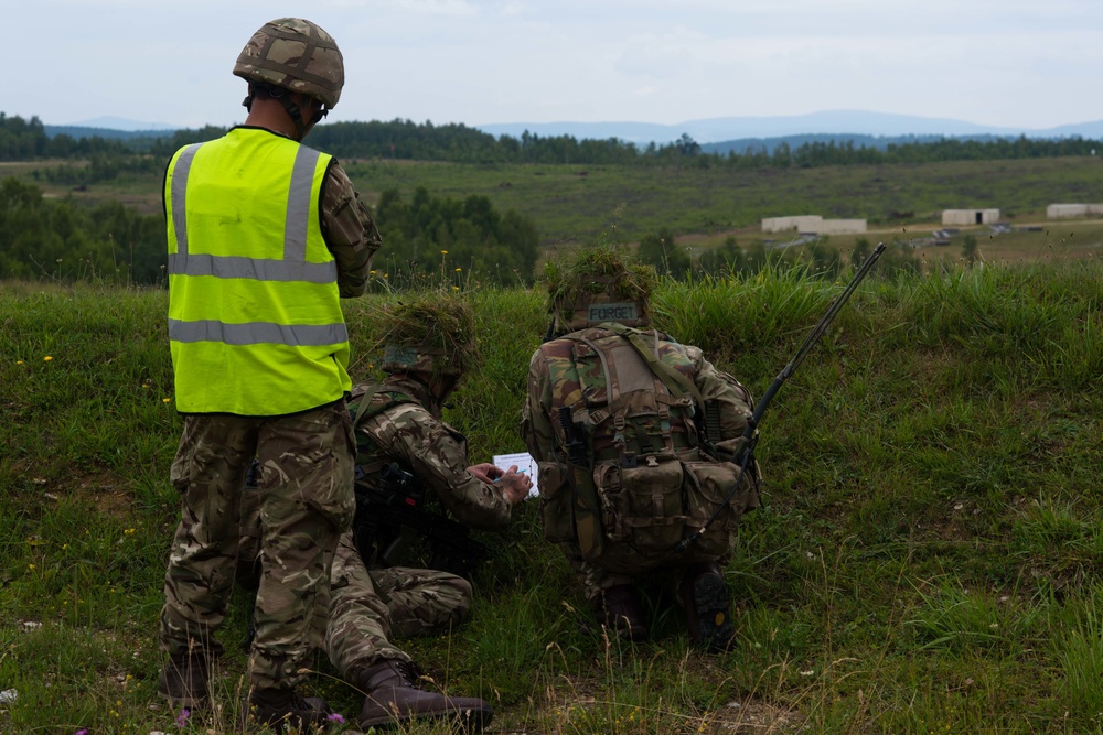 Sandhurst and West Point Cadets Participate in Exercise Dynamic Victory