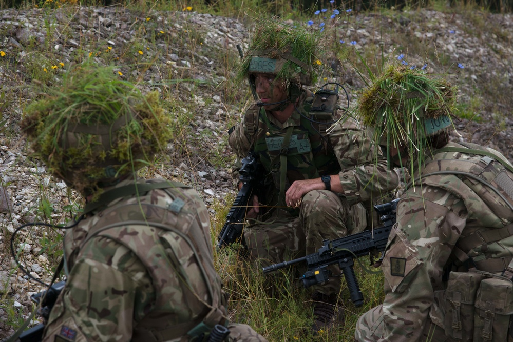 Sandhurst and West Point Cadets Participate in Exercise Dynamic Victory