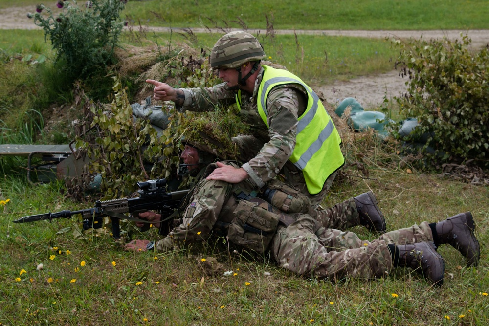 Sandhurst and West Point Cadets Participate in Exercise Dynamic Victory