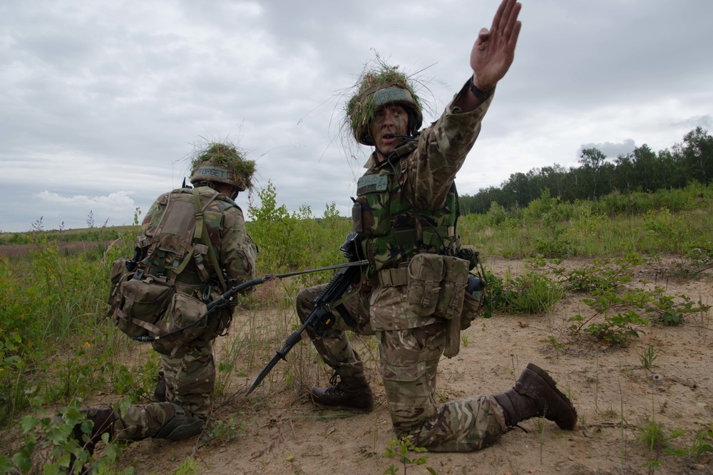 Sandhurst and West Point Cadets Participate in Exercise Dynamic Victory