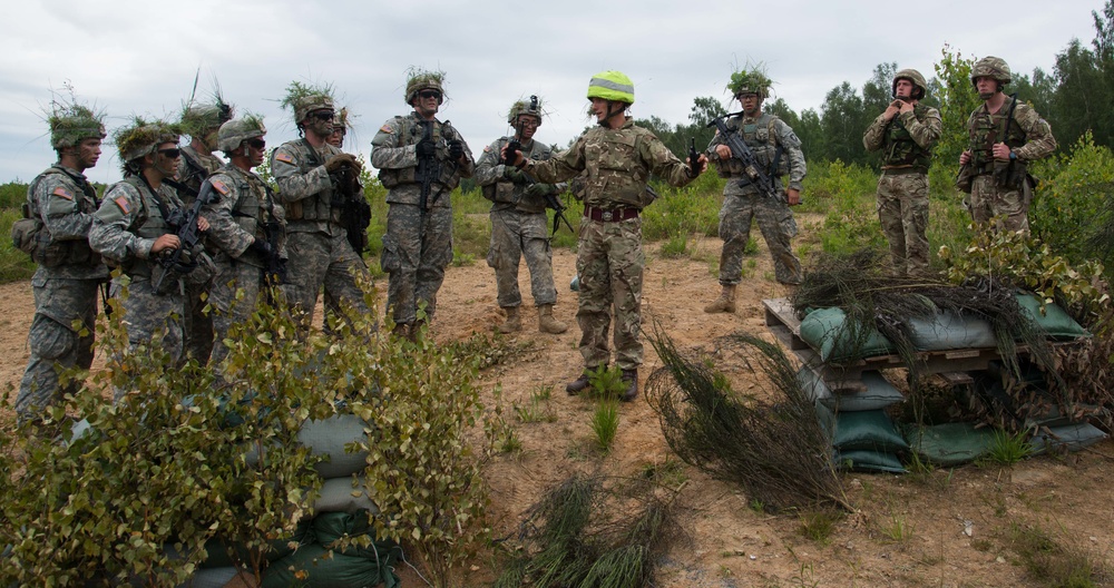 Sandhurst and West Point Cadets Participate in Exercise Dynamic Victory