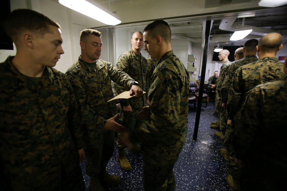 DVIDS - Images - USS Whidbey Island Lance Corporal Leadership and ...